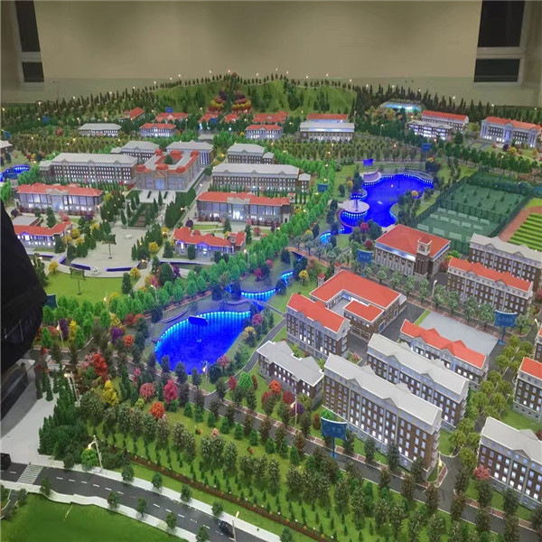 甘肃省公安厅301工程警察学校金塔规划模型