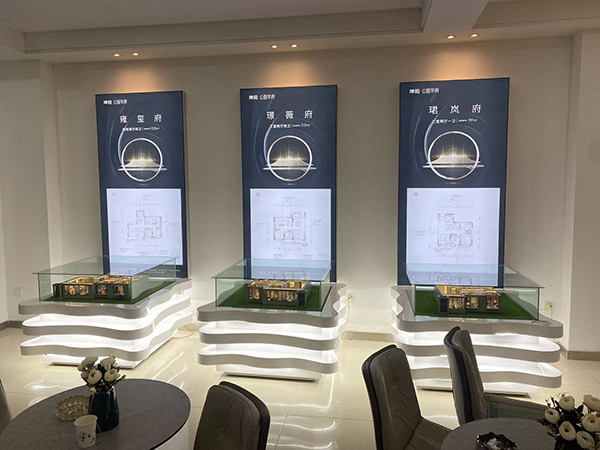 白银坤阳华府地产金塔户型模型